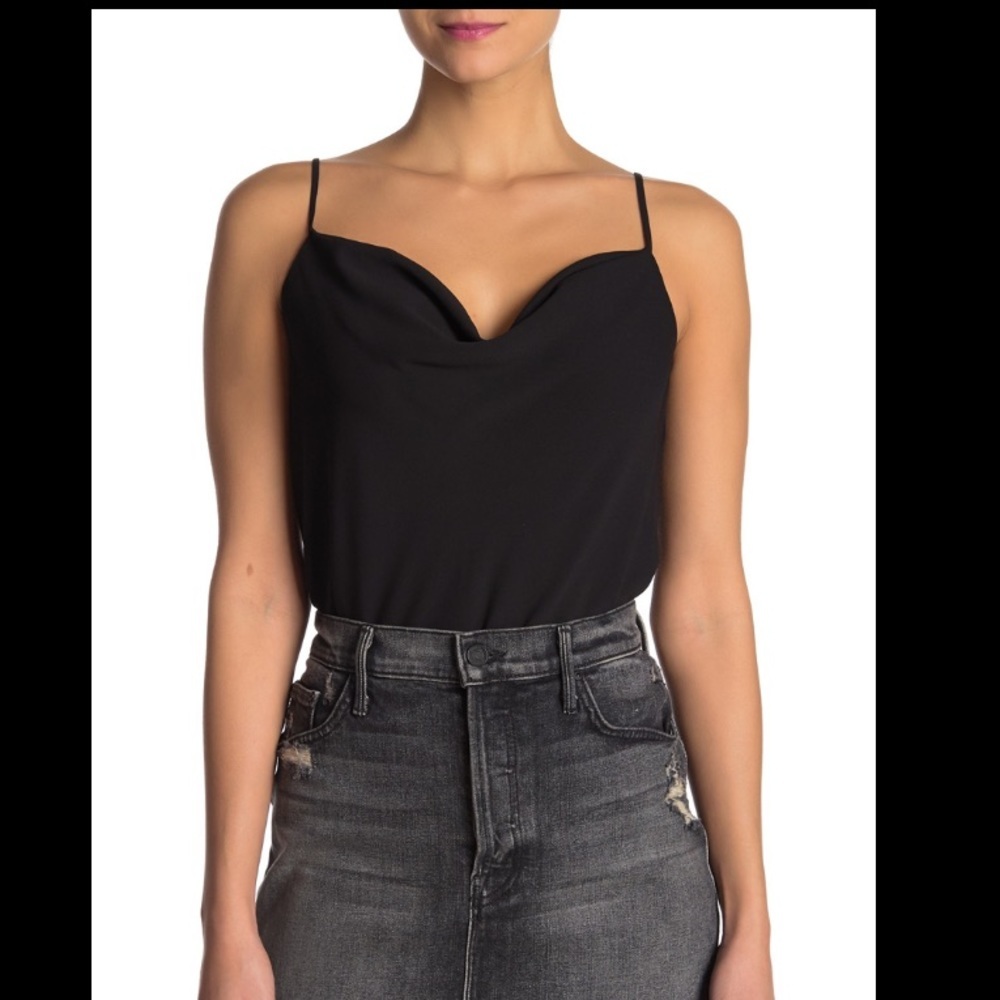 Astr the label black cowl neck bodysuit - Picture 2 of 13